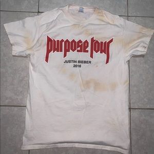 Justin Bieber tour tee 2016
